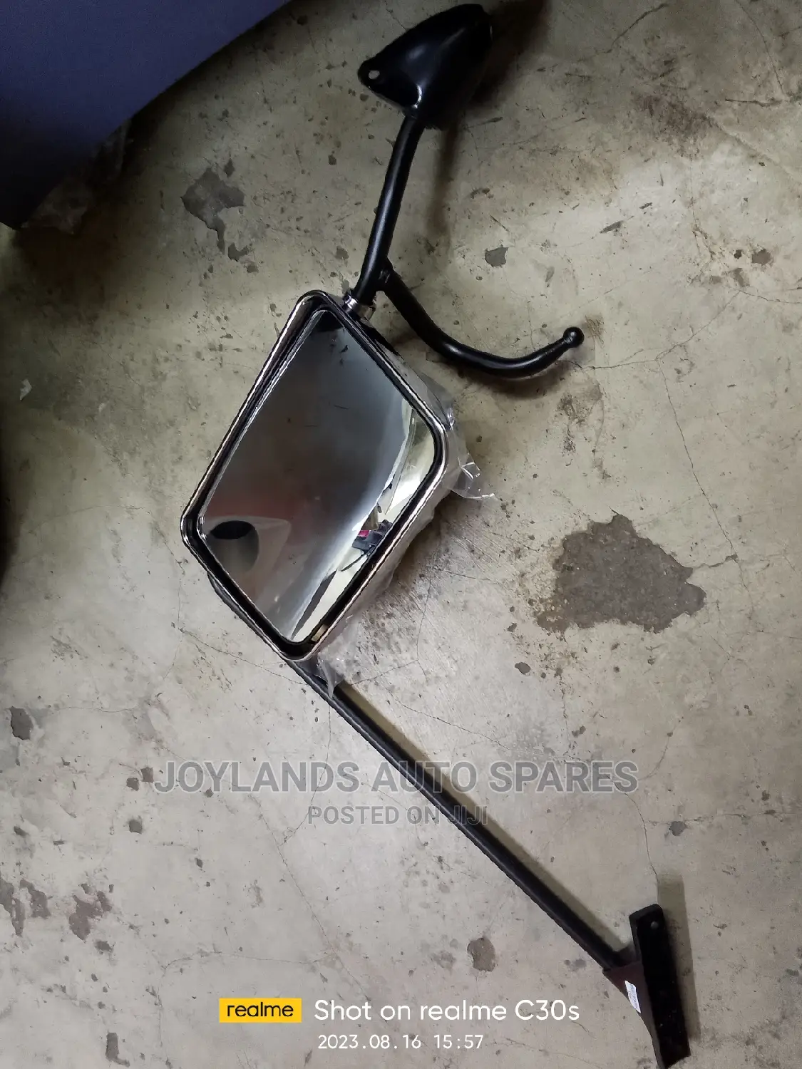 Hiace 5l/3l/Shark Side Mirror Chrome Left
