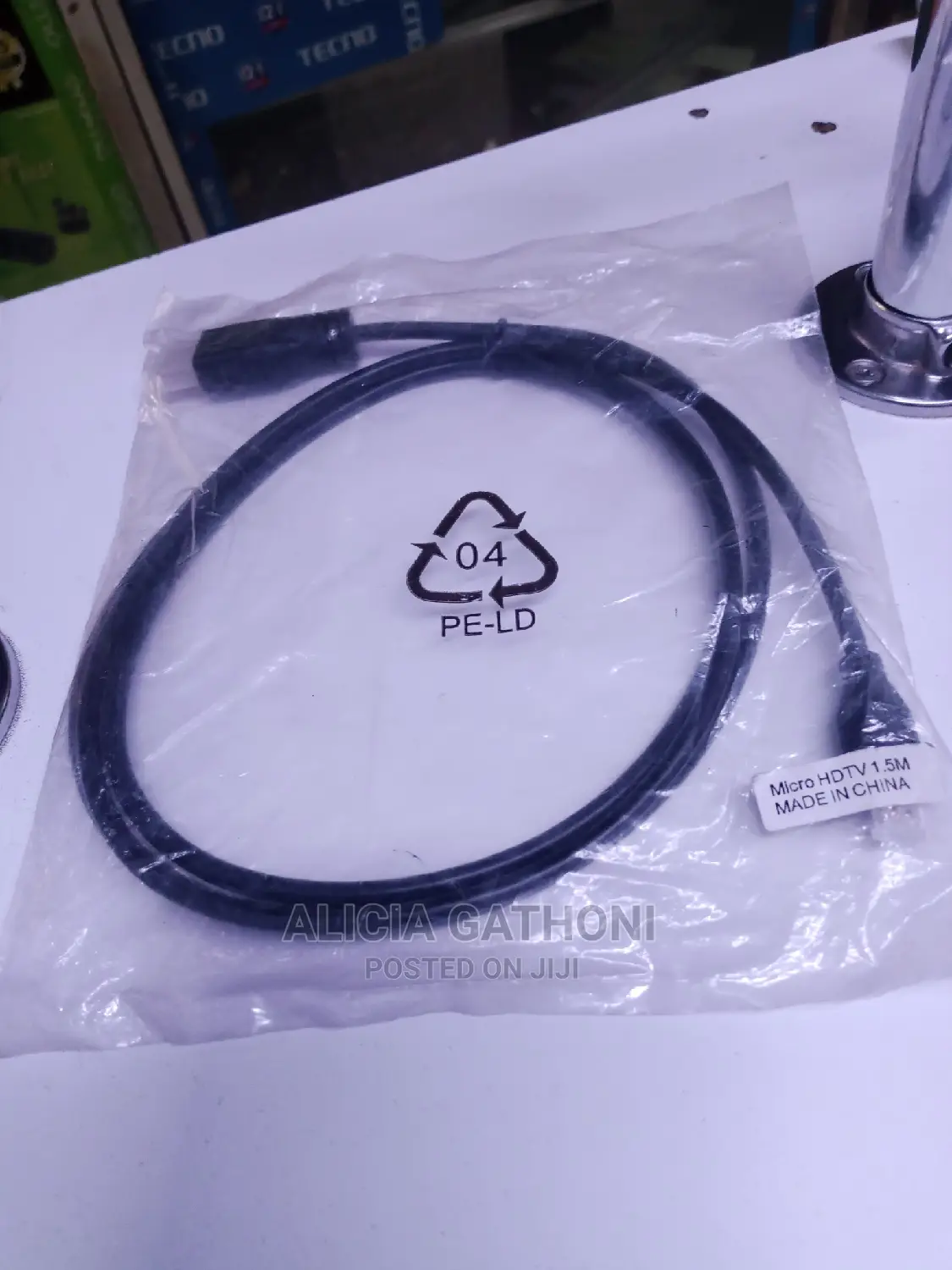 1.5mtrs Micro HDMI To HDMI Cable