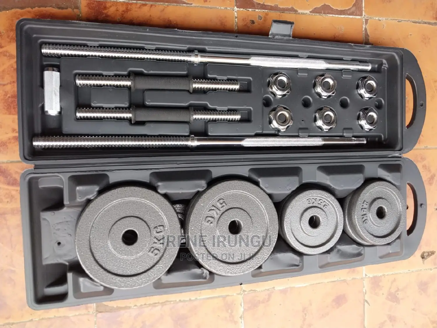 50kgs Set Dumbell ,With a Connector