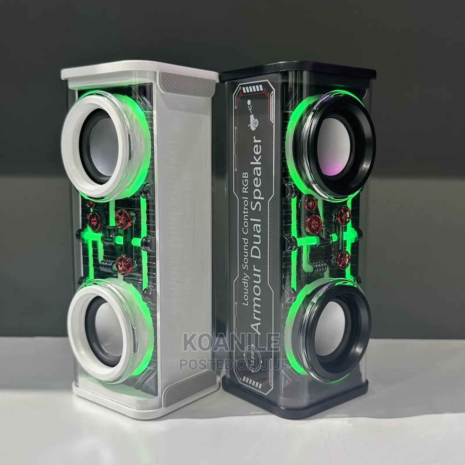 10W Transparent RGB Bluetooth Speaker
