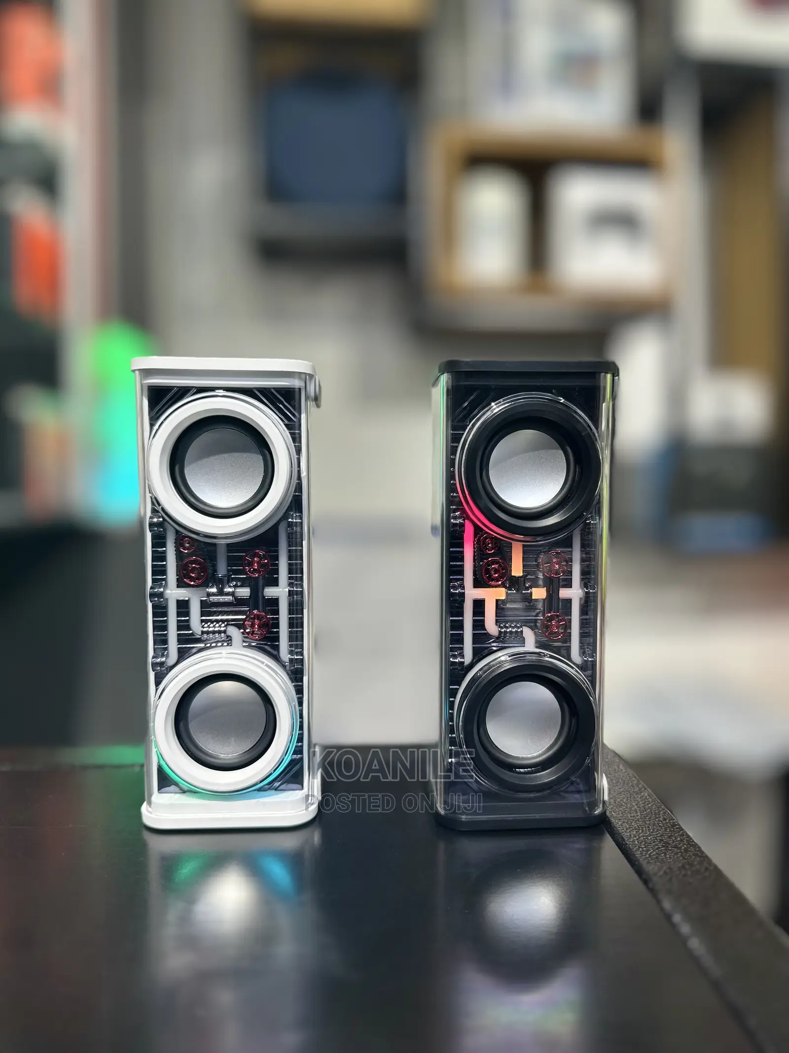 10W Transparent RGB Bluetooth Speaker