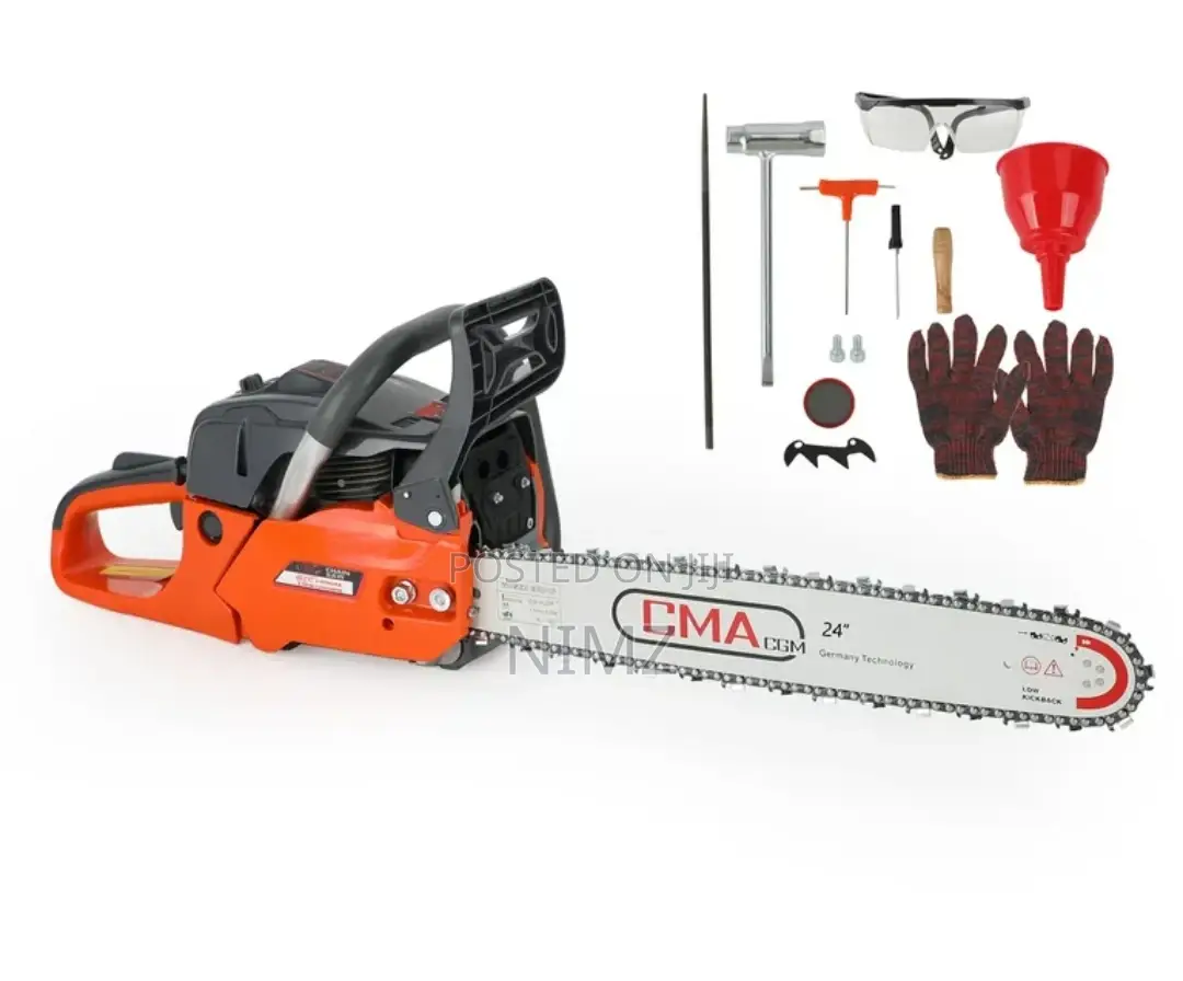 CMA Powerful New Gasoline Chainsaw 52cc
