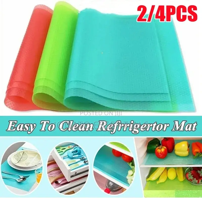 4 Piece Fridge Refrigerator Mats