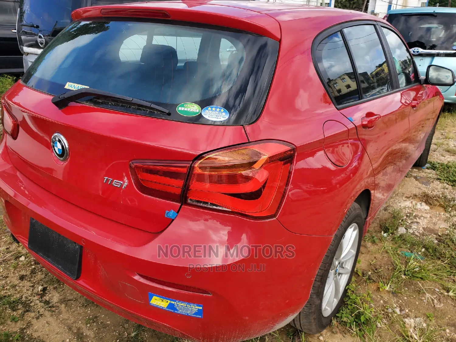 BMW 118i 2016 Red