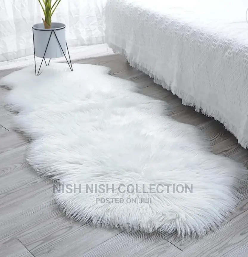 Fur Bedside Mat