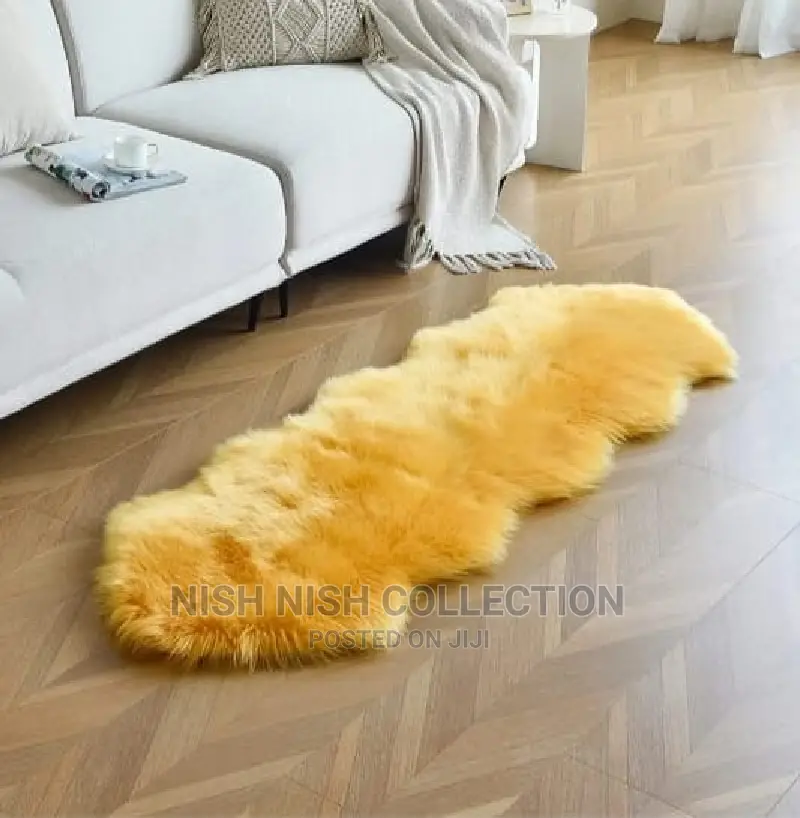 Fur Bedside Mat