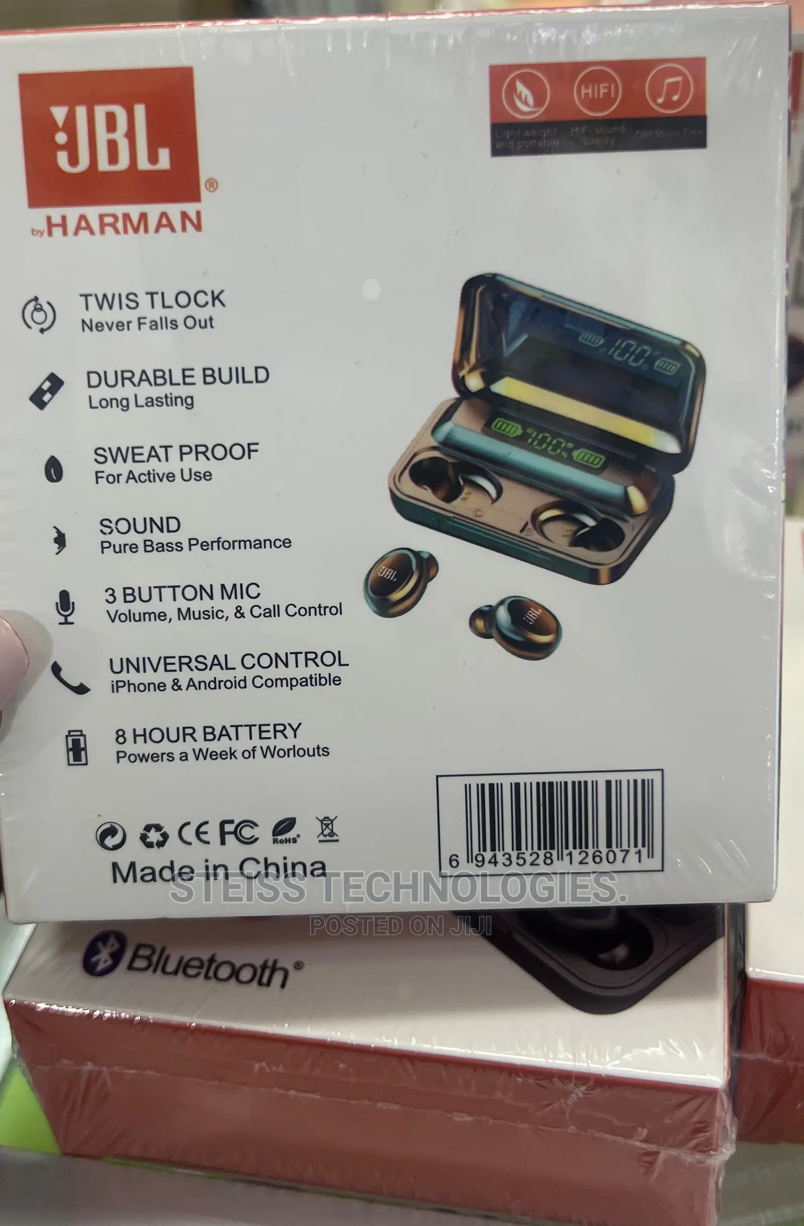 Jbl F9pro + Wireless Buds.