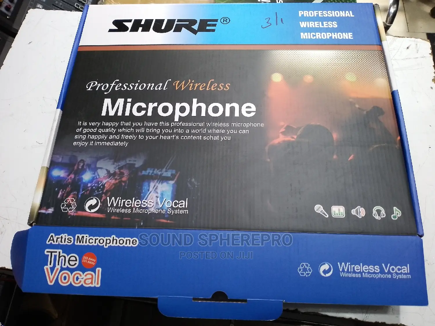 Shure 3100 3in1 Microphone
