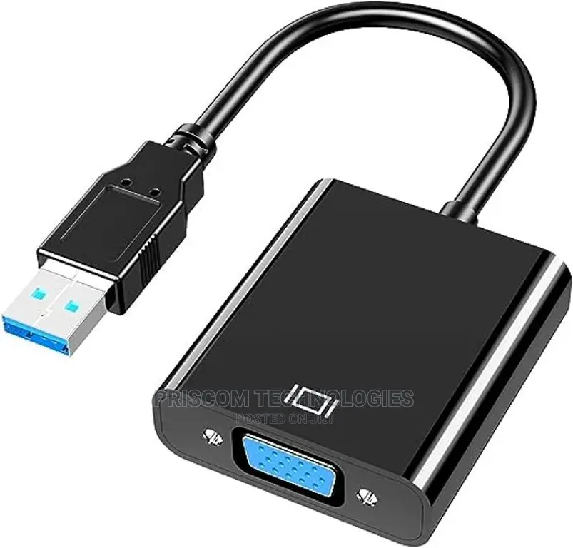 USB 3.0/2.0 To VGA Converter Cable 1080P Display Adapter