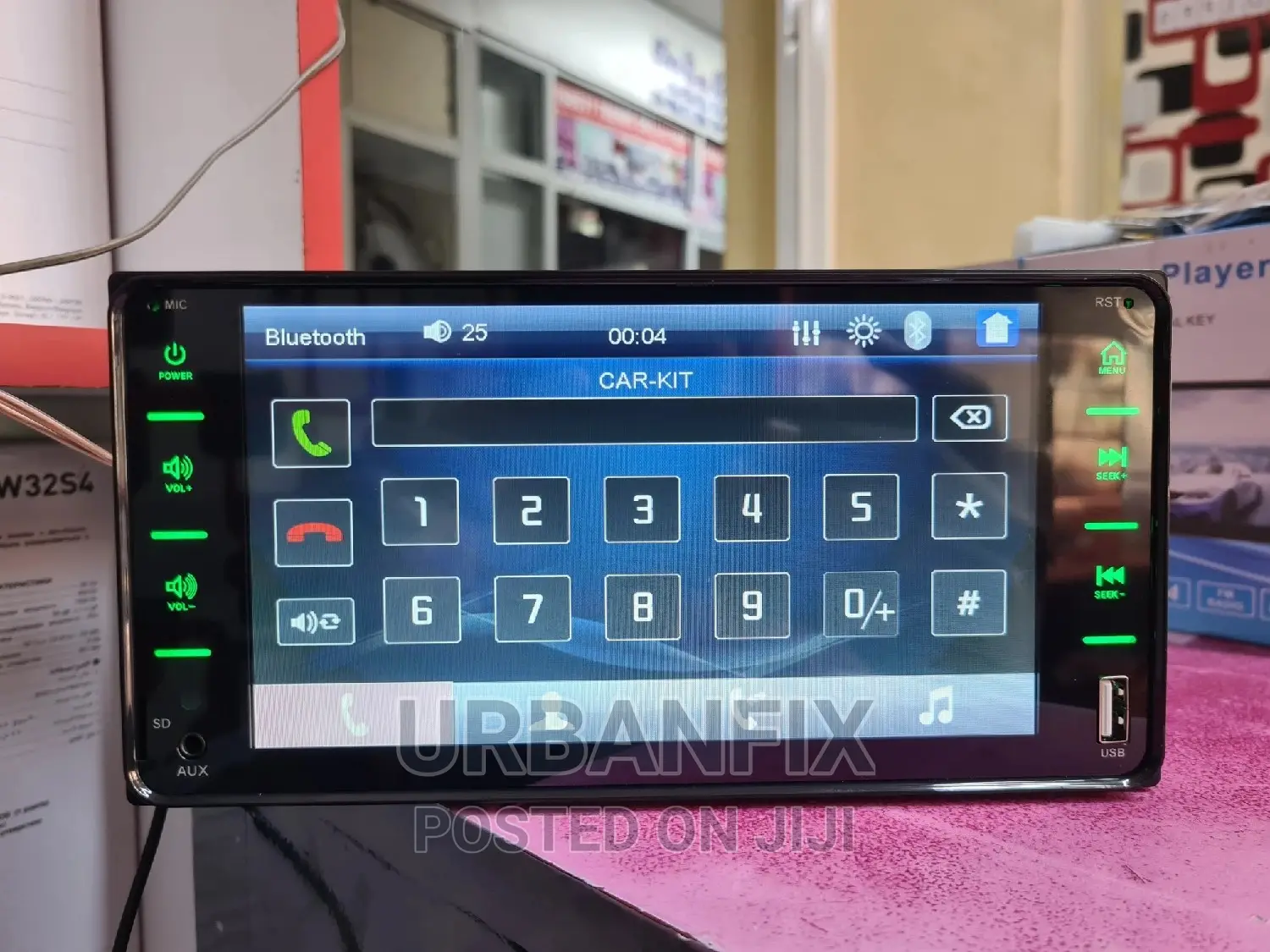 8 Inch Mp5 Car Radio With Bluetooth, FM, Usb, Aux