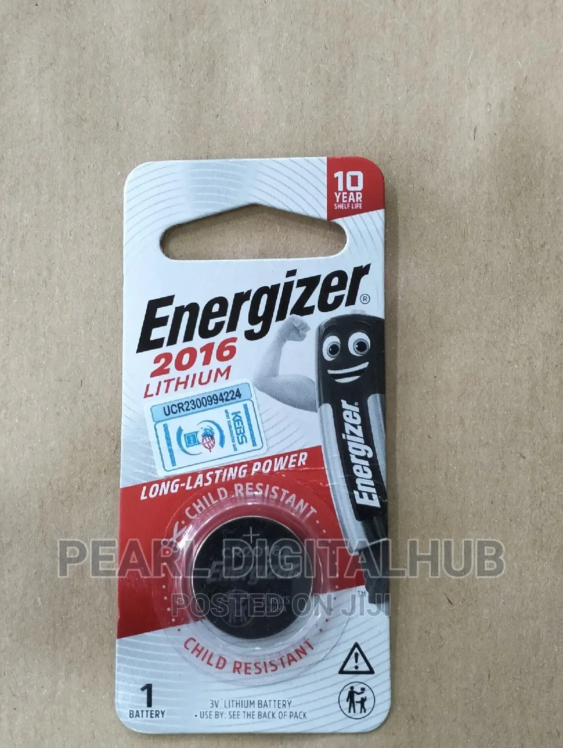 Energizer Cr 2016 Lithium Battery 3volts