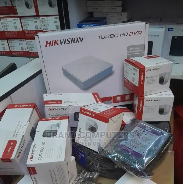 Hikvision Sixteen CCTV Cameras Complete Pack With 16 Cameras
