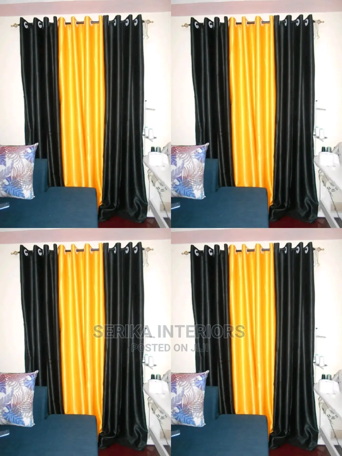 Black and Yellow Curtains Yellow Curtains Black Curtains