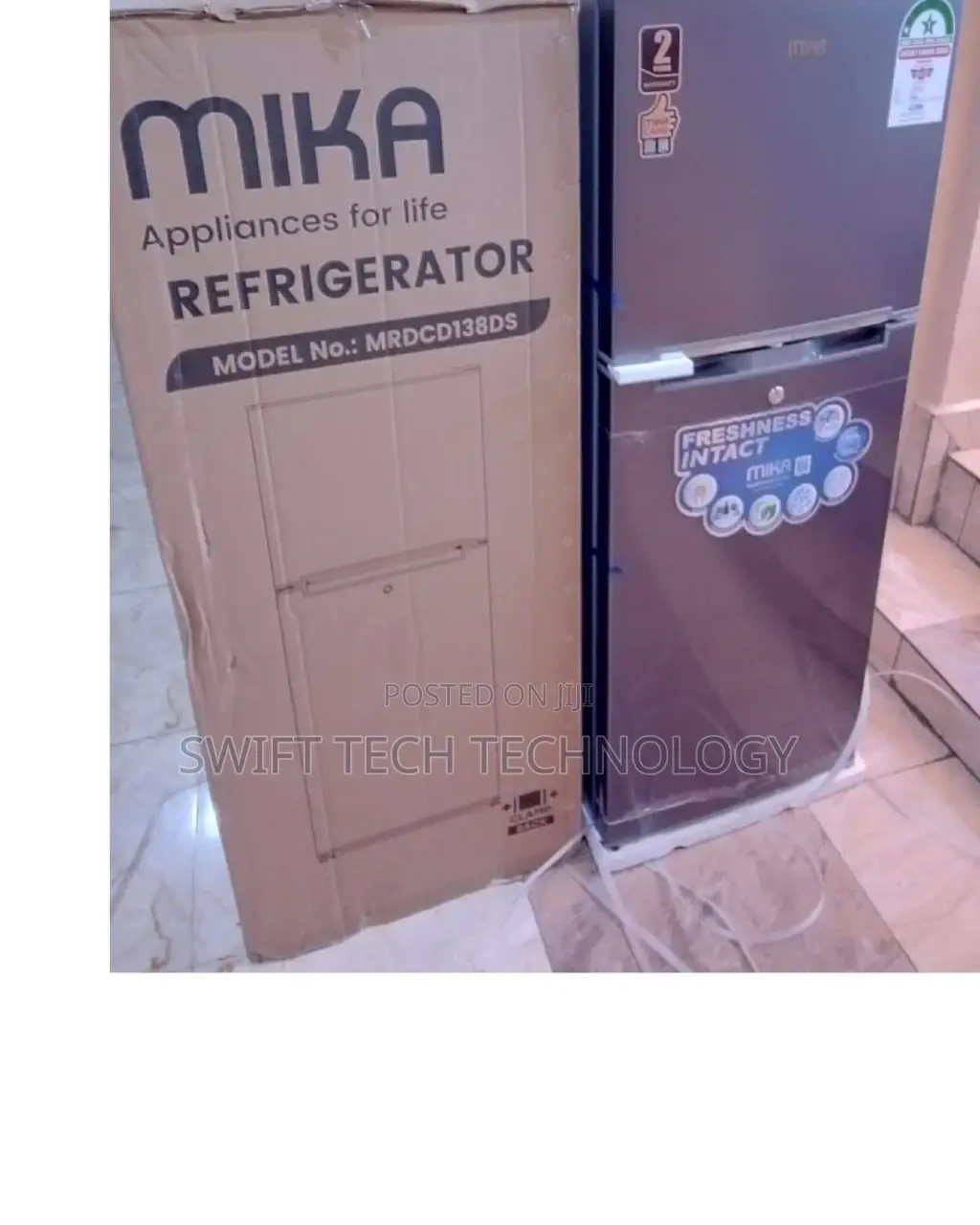 Mika Fridge /Fridge /Fridge Double Door 138liters