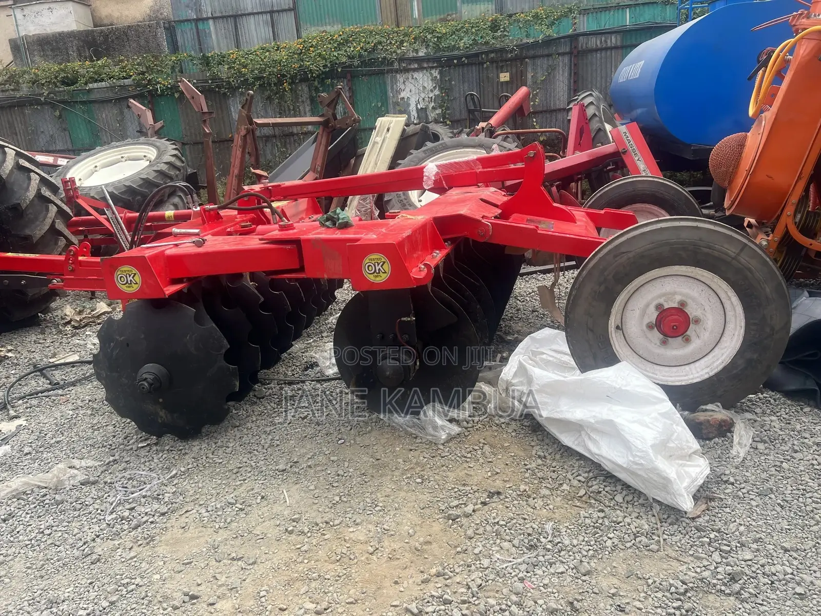 Hydraulic 18 Disc Harrow