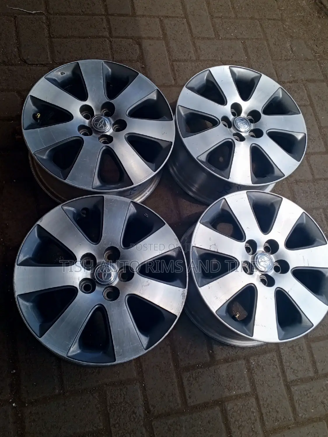 Toyota Wish,Premio, Alion Original 15 Inch Rims Set
