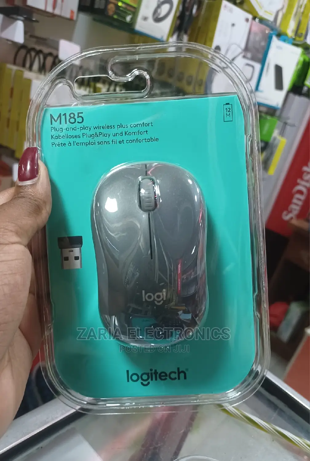 Logitech M185 Wireless Mouse, Original