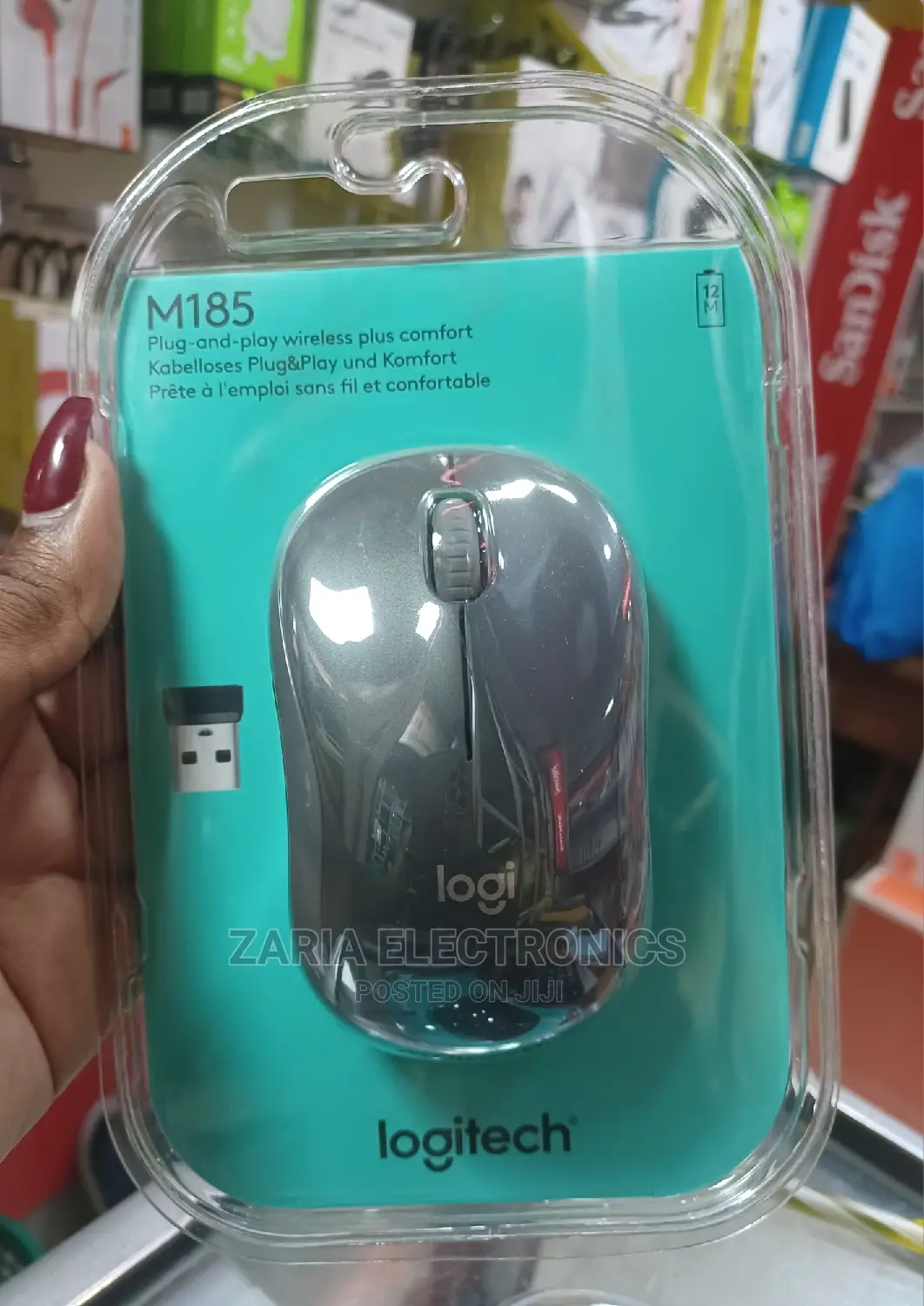 Logitech M185 Wireless Mouse, Original