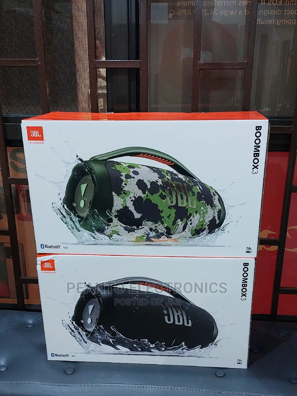 JBL Boombox 3 Portable Bluetooth Speaker(Carmo)
