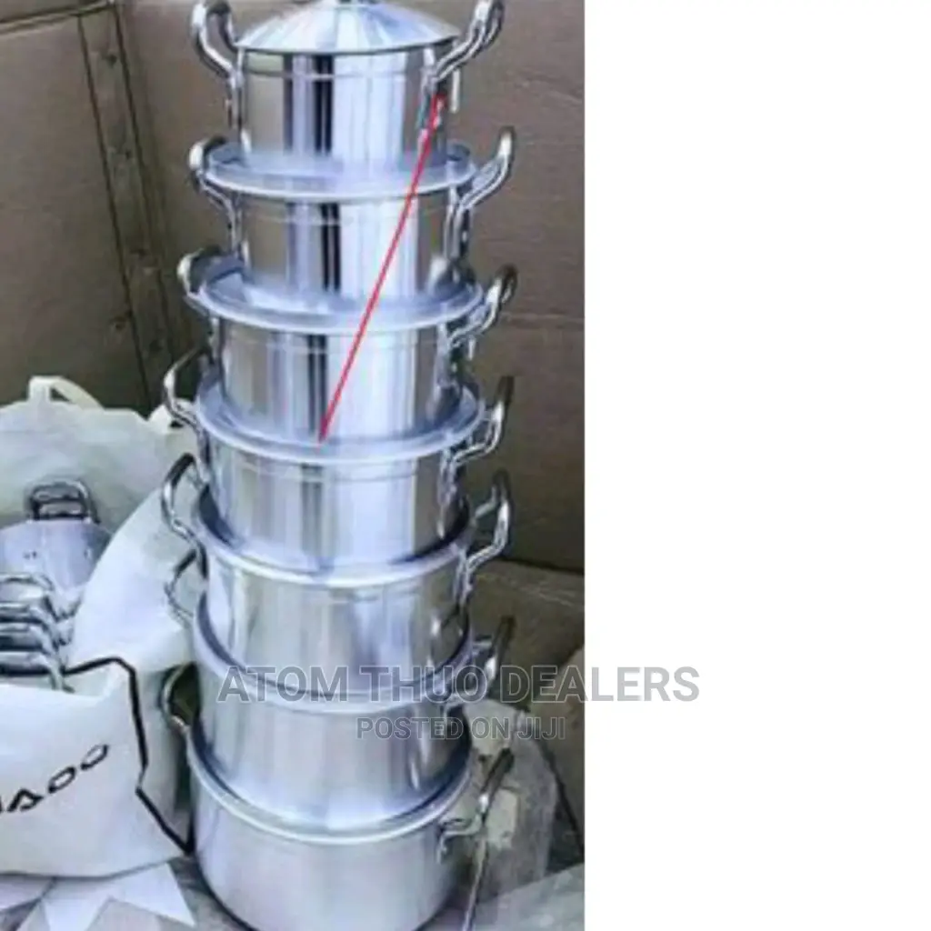 Tornado Set 14 Pieces Stainless Steel Sufurias