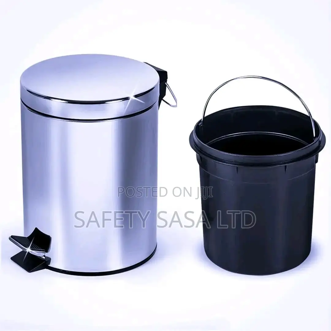 Pedal Bin Stainless Steel Round