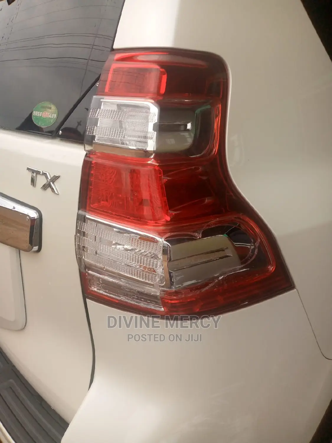 Prado 150 Back Lights Tail Light Red and Clear