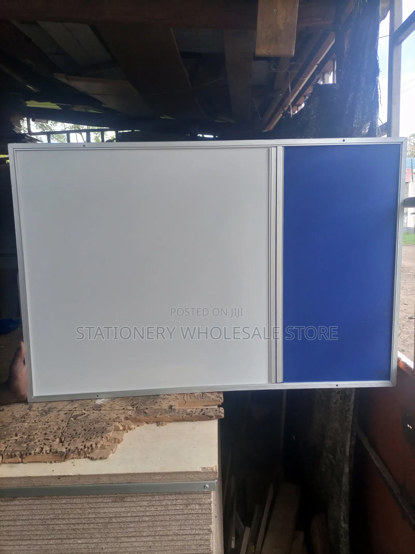 Fabric Noticeboard And Whiteboard Combined In One