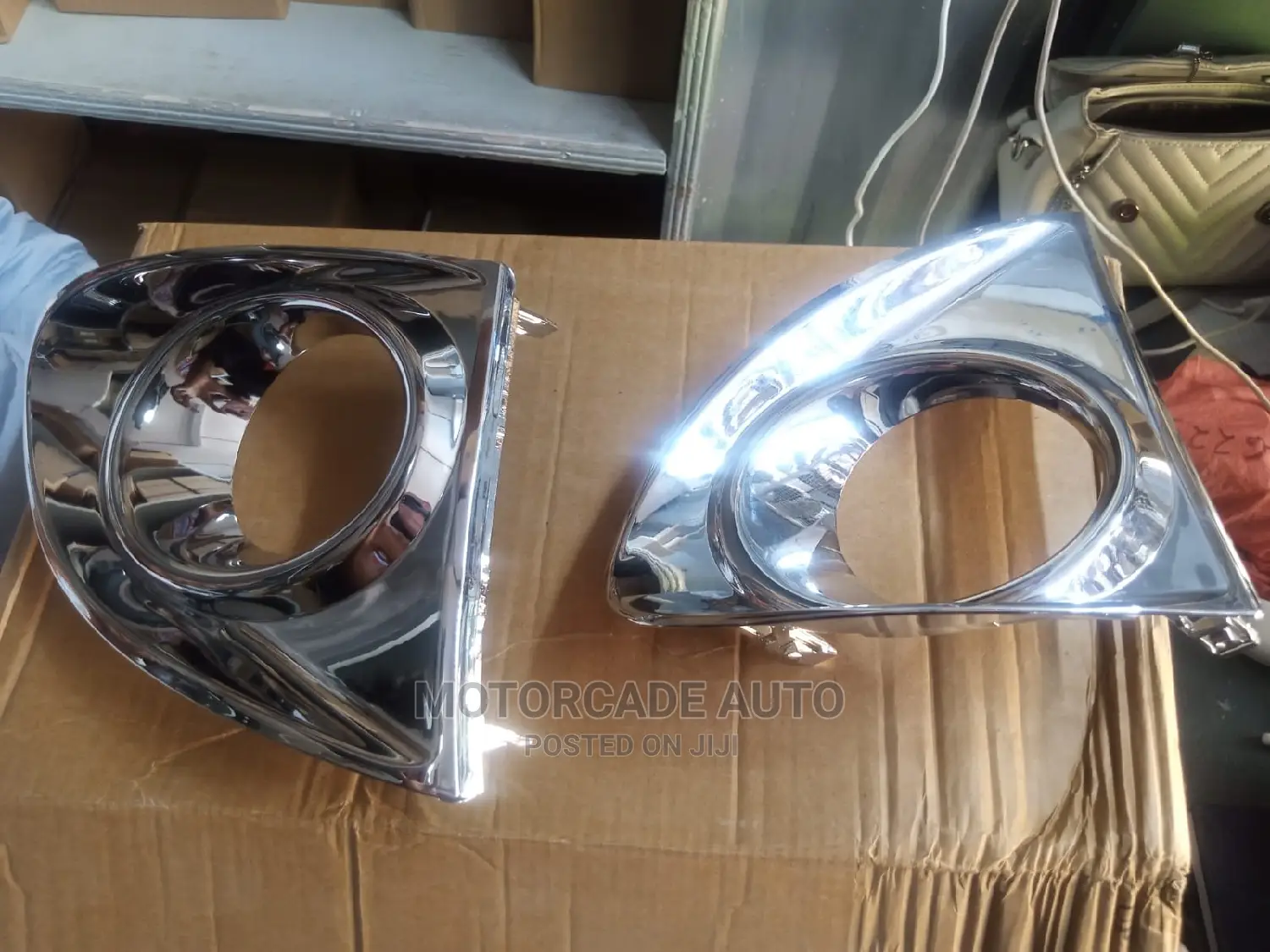 Fielder Fog Light Covers Chrome