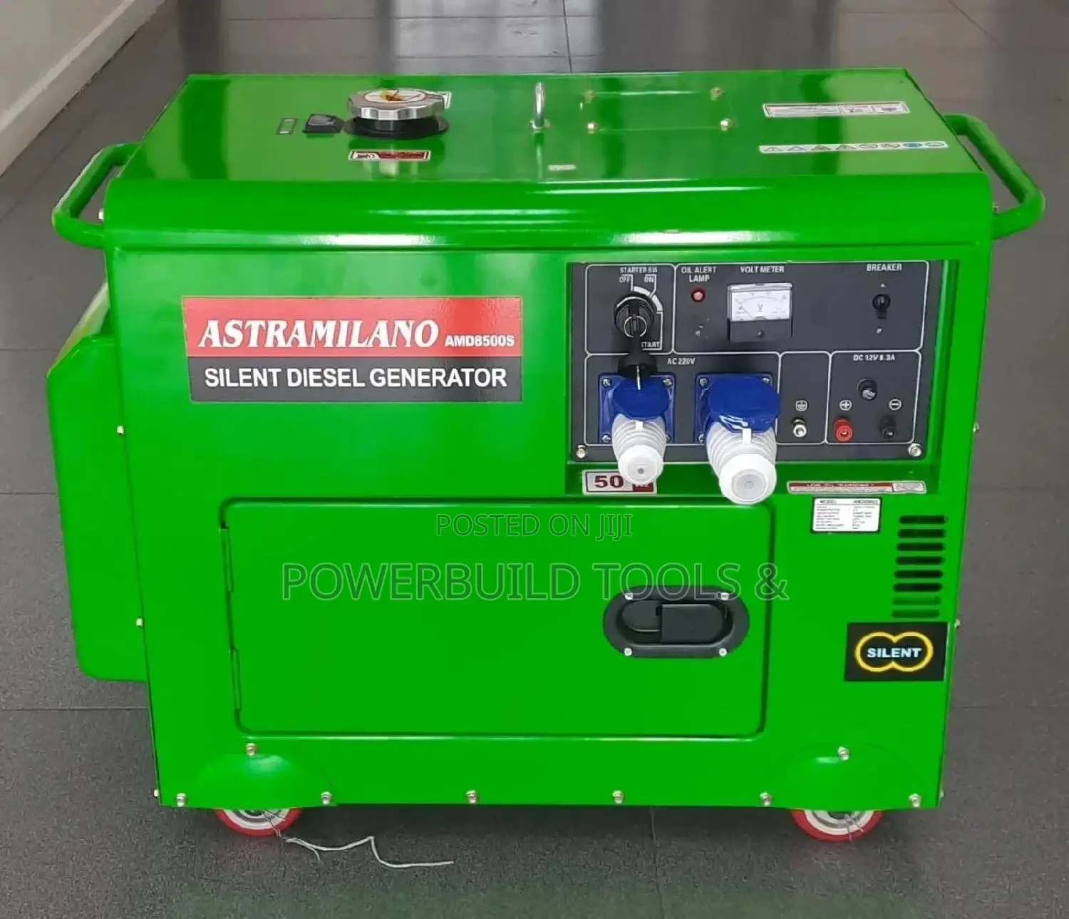 Astramilano 8.5kva Diesel Powered Generator