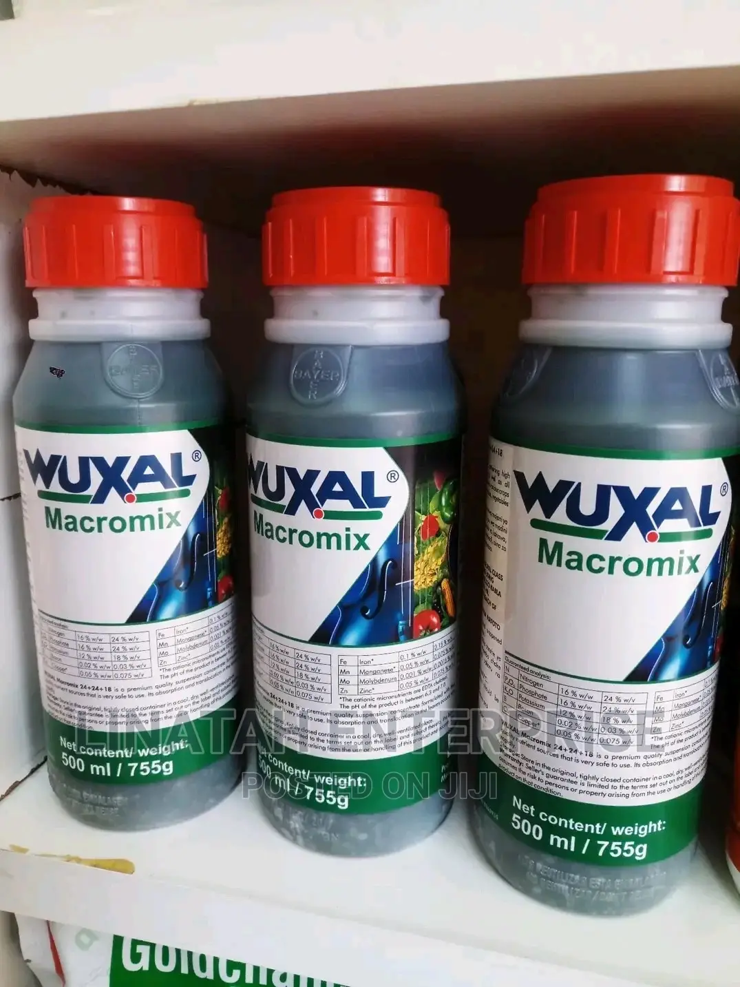 Wuxal Macro Mix Inorganic Foliar Fertiliser 500ml
