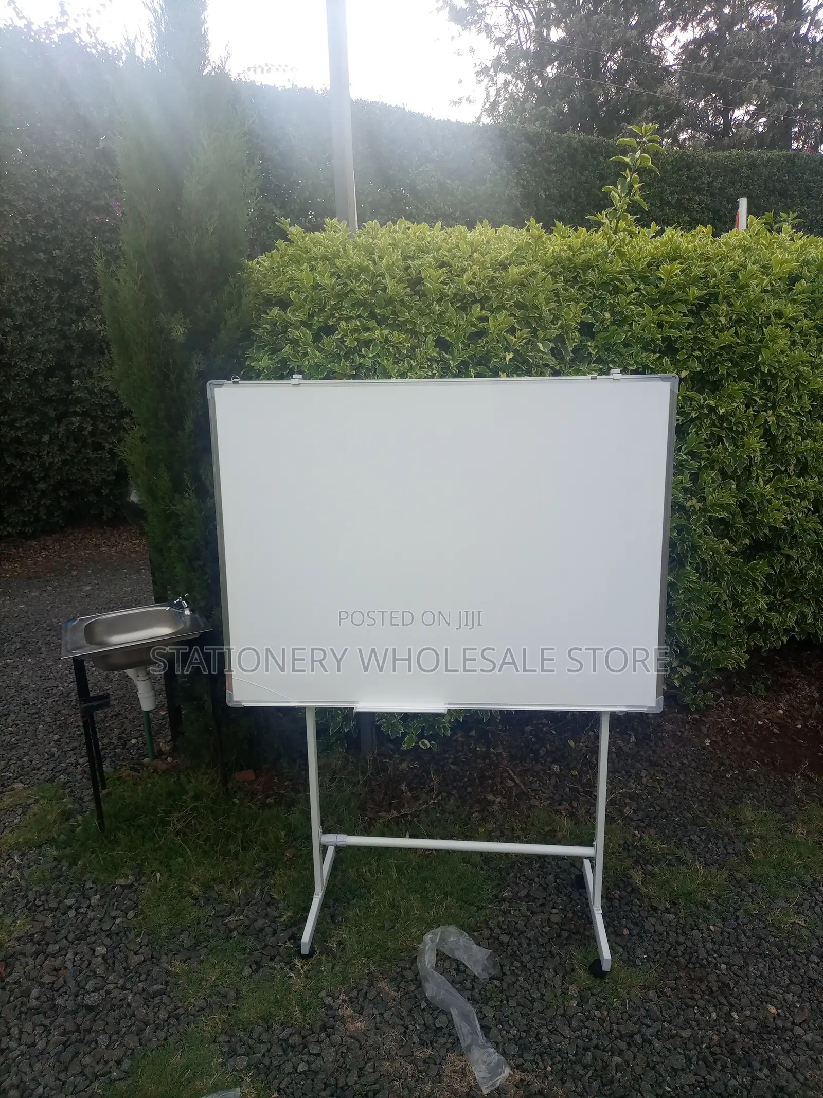 White Board For Churches 0.9m X 1.2m - Portable