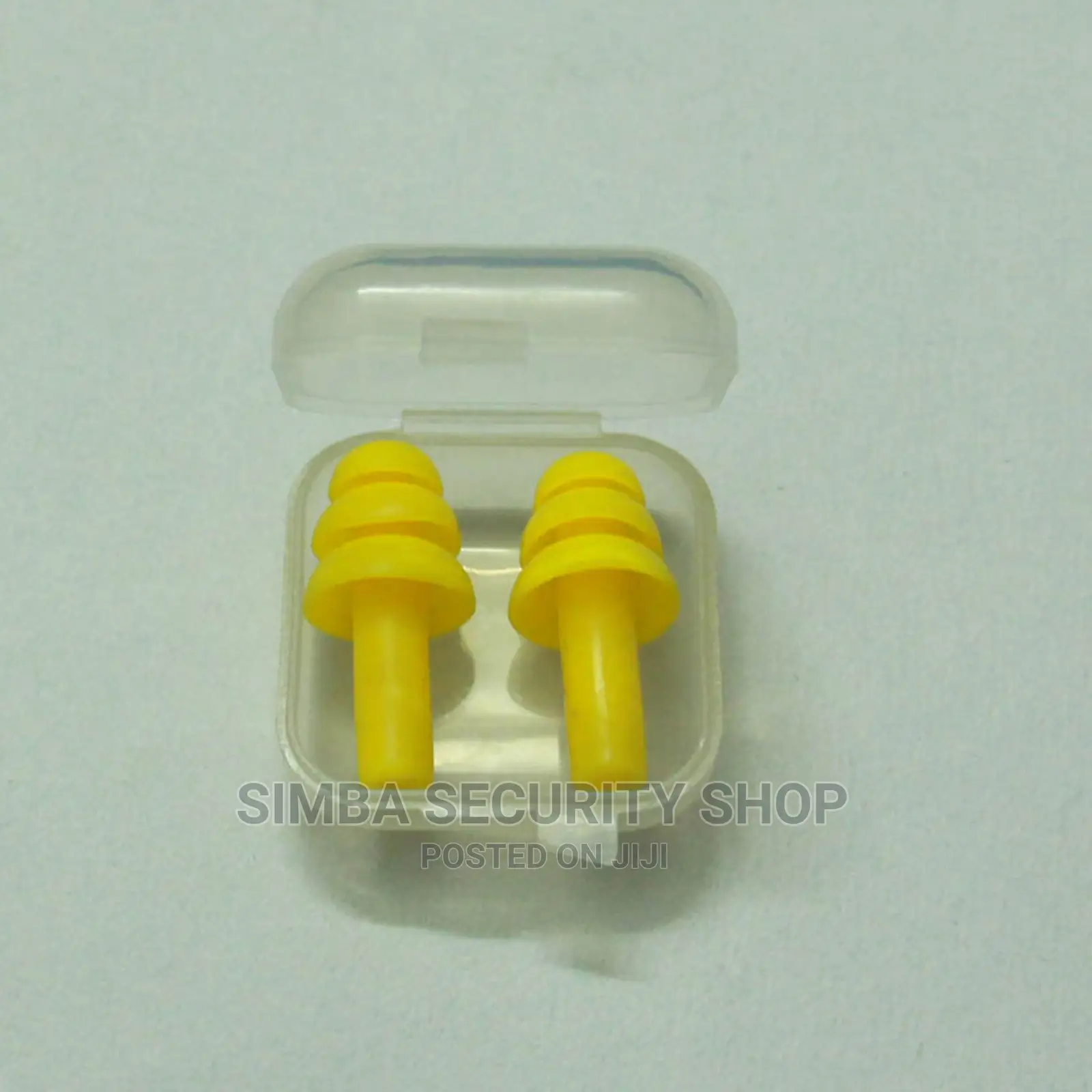 Earplug With Case Sound Protection Plastic Box Silicone Yell