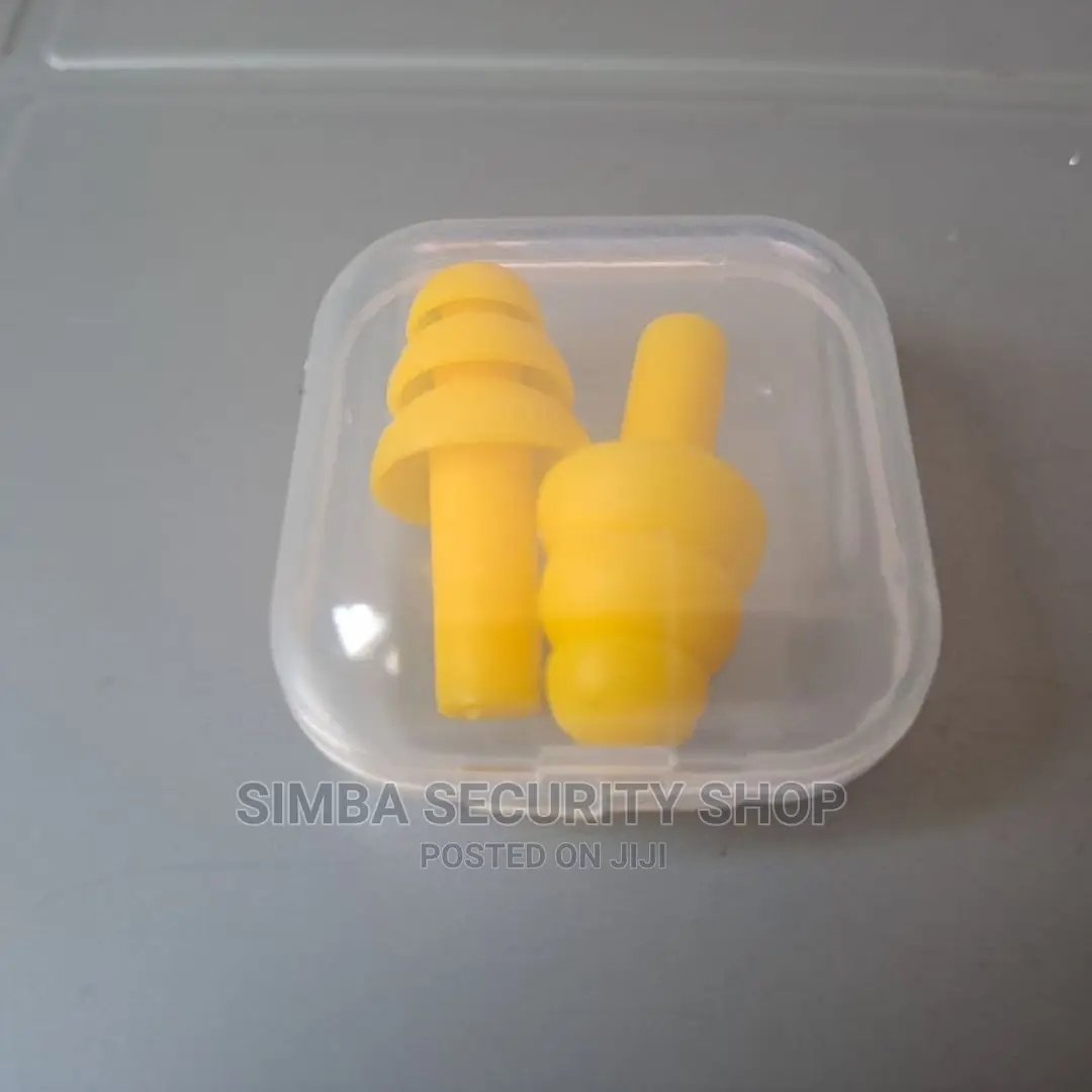 Earplug With Case Sound Protection Plastic Box Silicone Yell