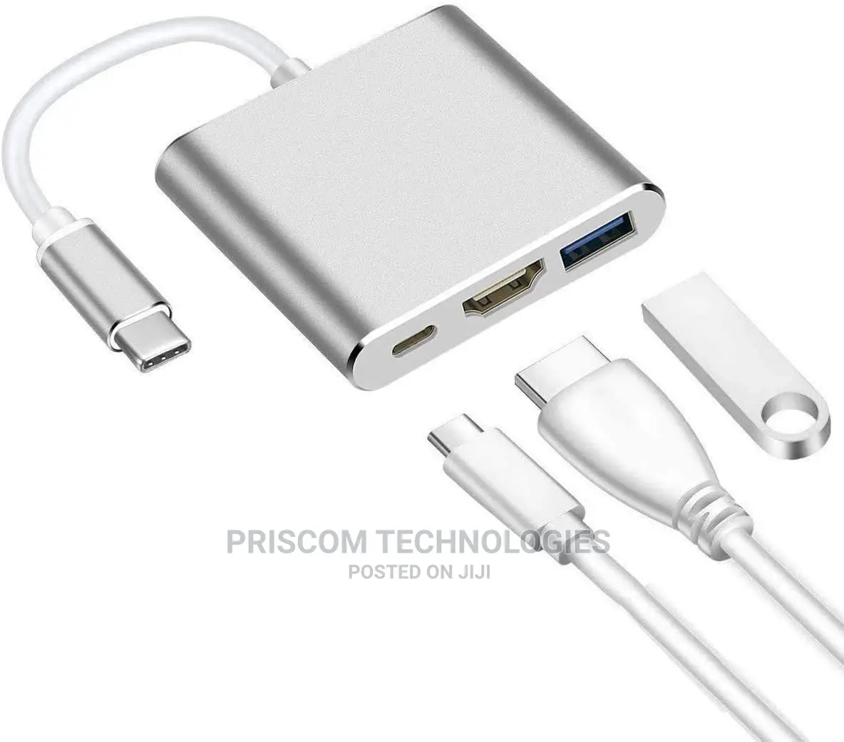 Type C to Hdmi, USB 3.0 and Type C, 3 IN 1 Type C to HDMI