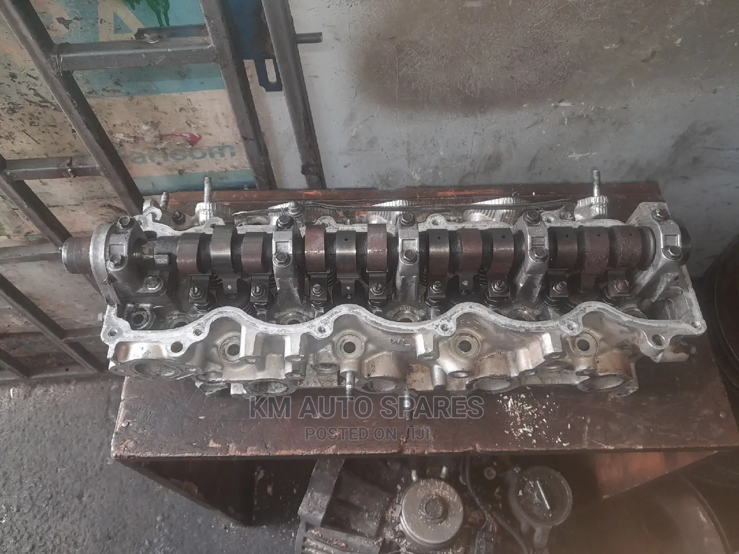 Ford Ranger WL Cylinder Head.