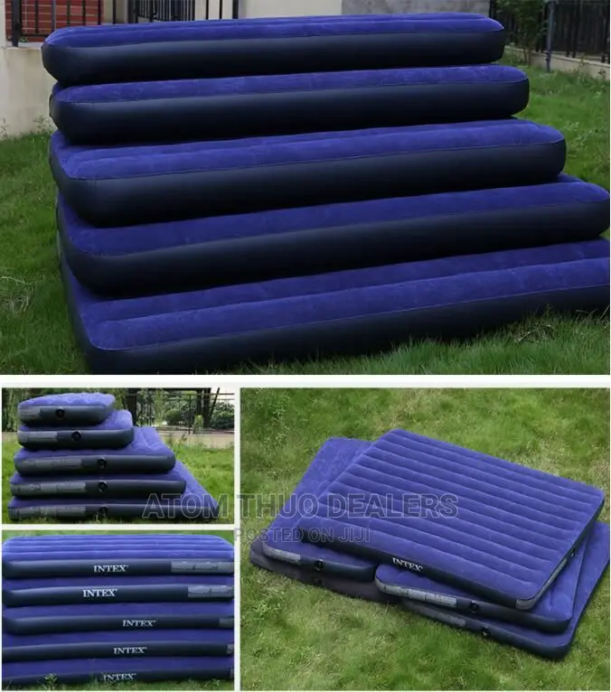 Intex Inflatable Mattress(2.5*6) Free Manual/Electric- Pump