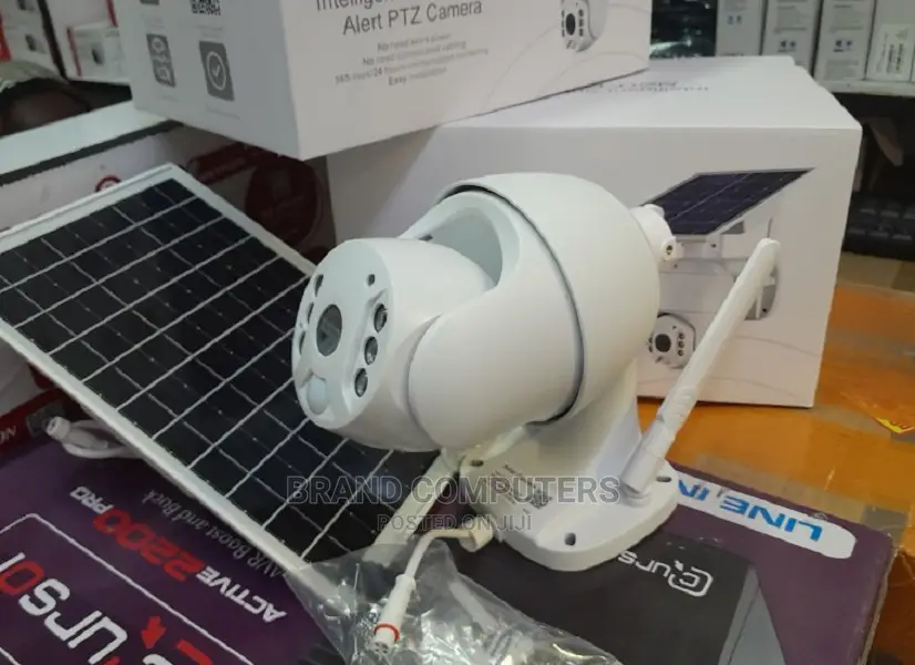 360 Degrees SOLAR PTZ CCTV Camera With 4G Simcard