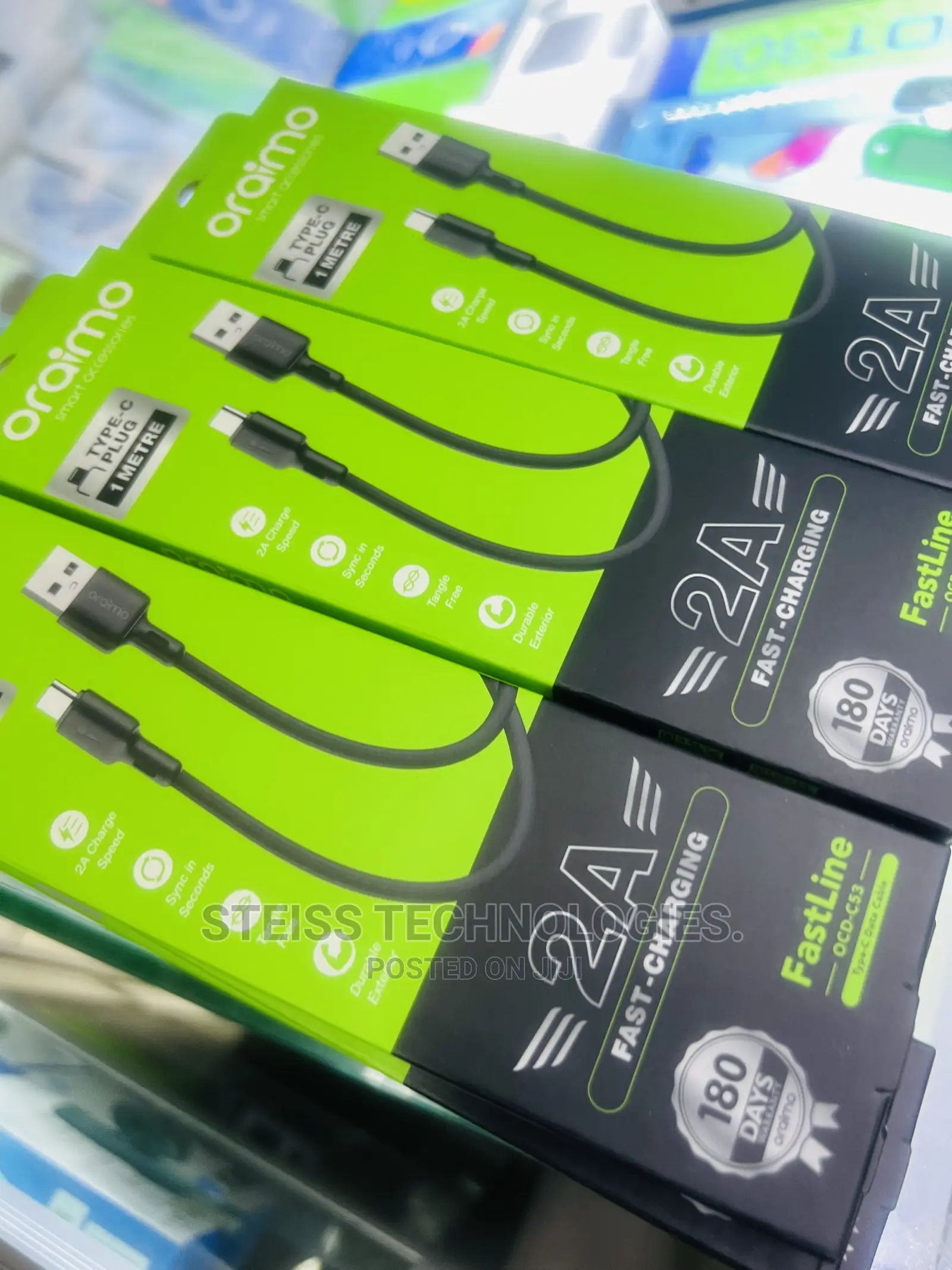 Oraimo High Speed Type C Cable.