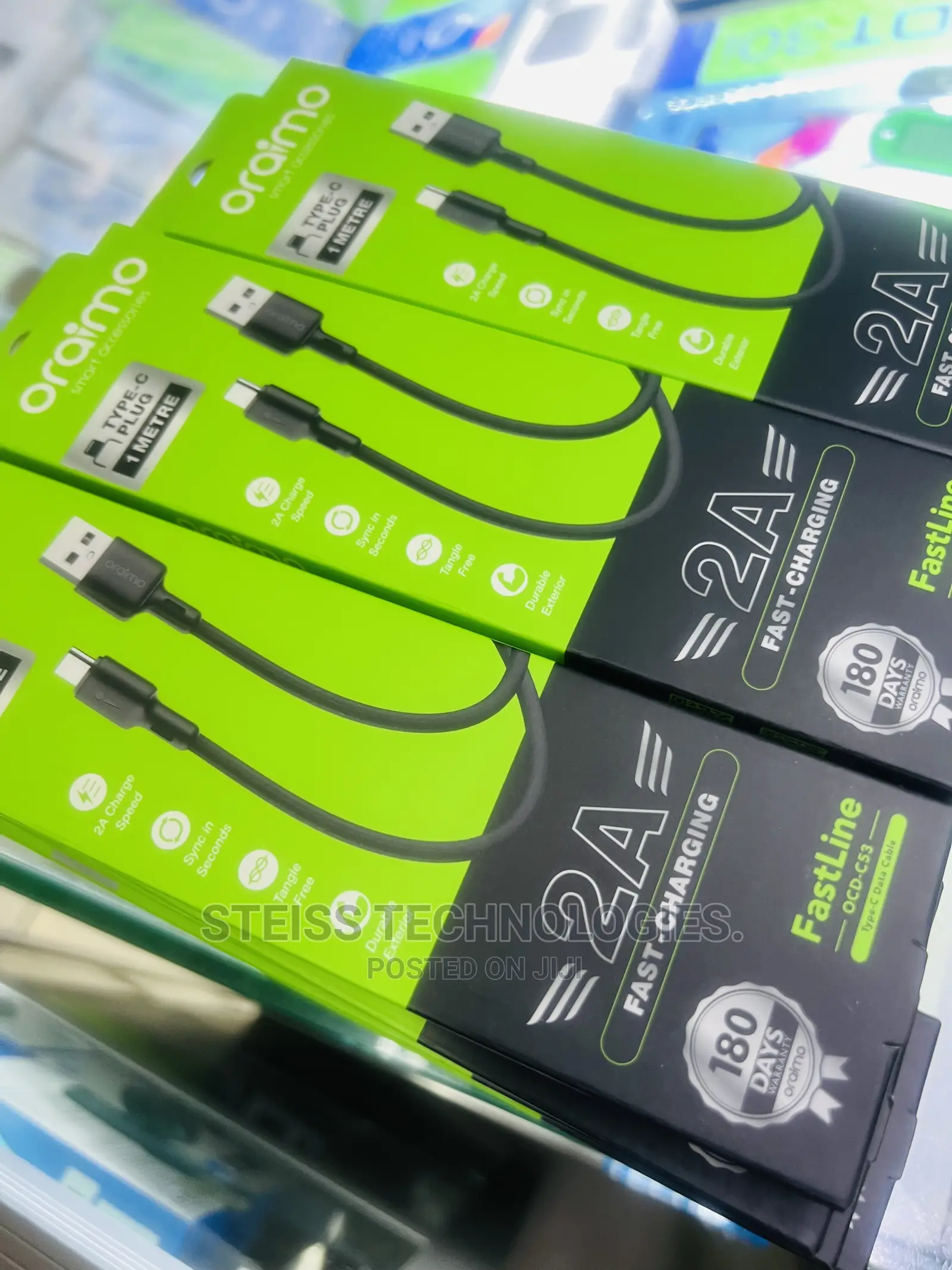 Oraimo High Speed Type C Cable.