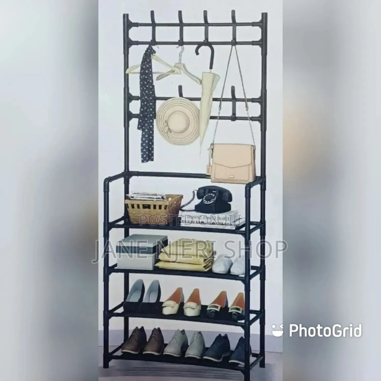 Multifunctional Shoe Rack