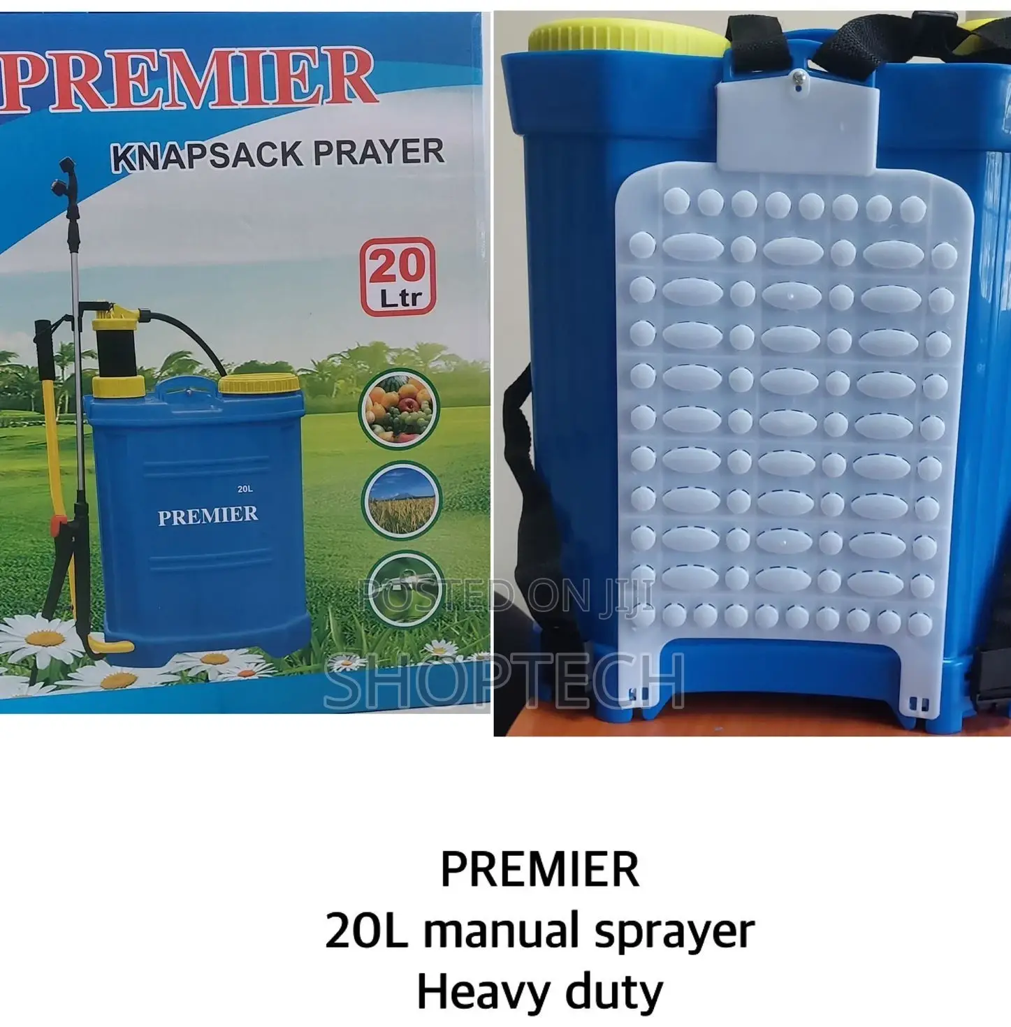 Premier 20ltr Manual Sprayer Heavy Duty