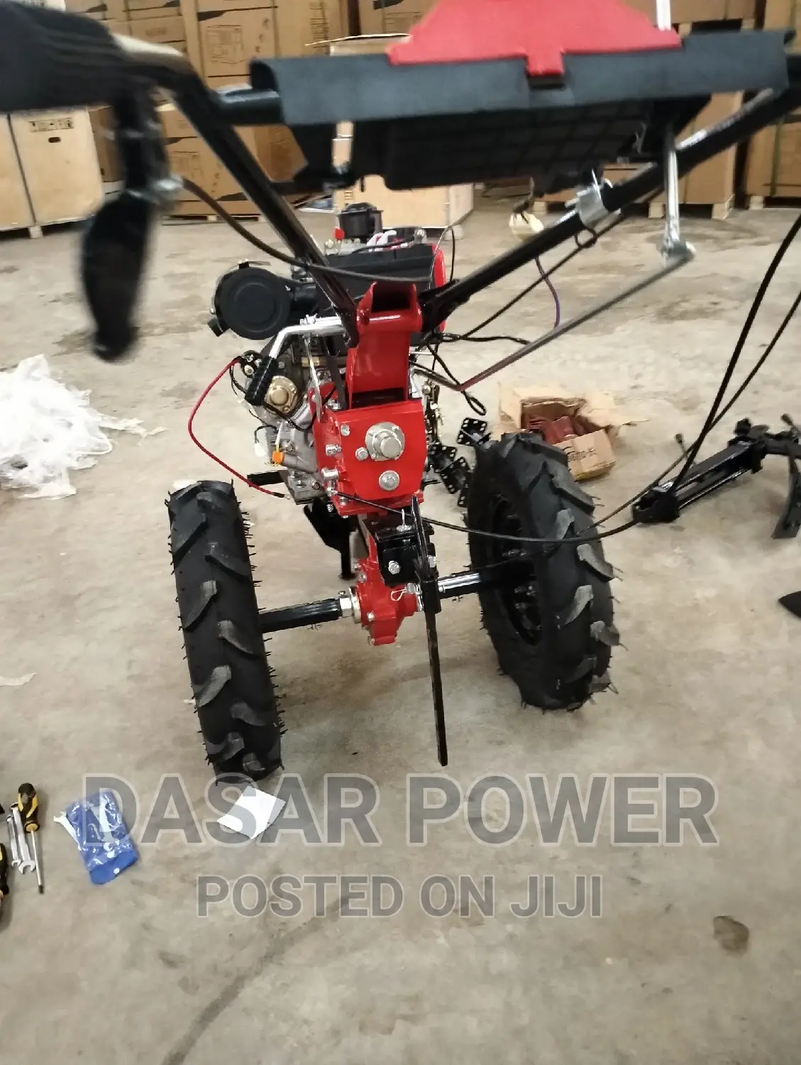 Diesel Power Tiller.