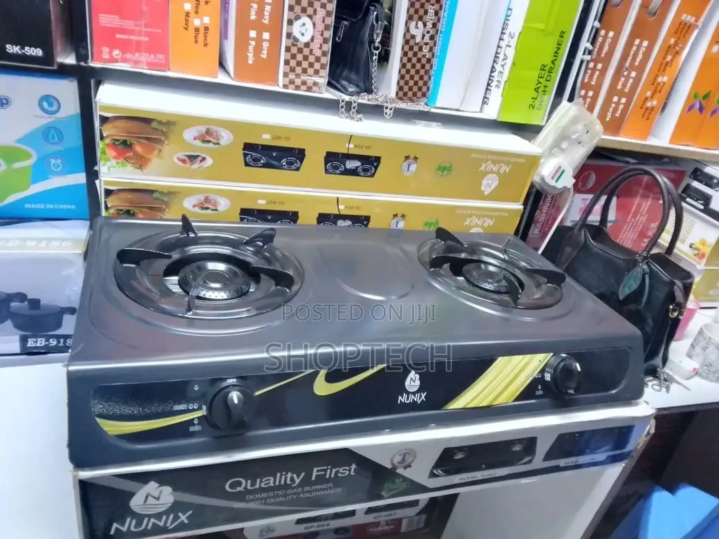 2burner Nunix Stainless Steel Cooker