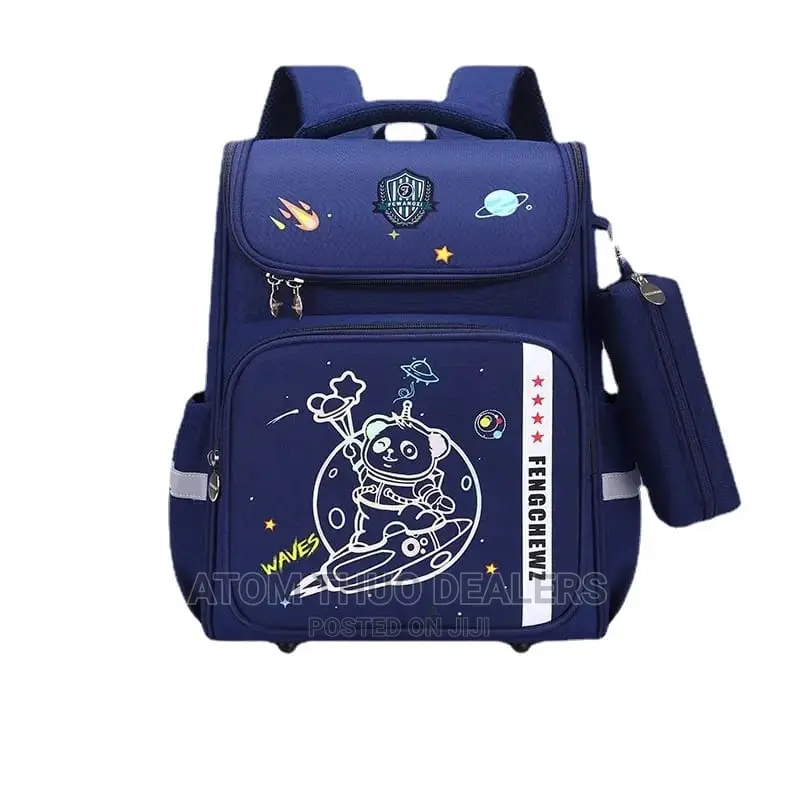 Animated Backpack Bags for Primary School Students
 