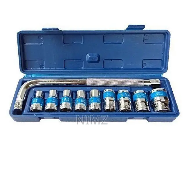 MLG Tools Box Spanner Socket Wrench Set