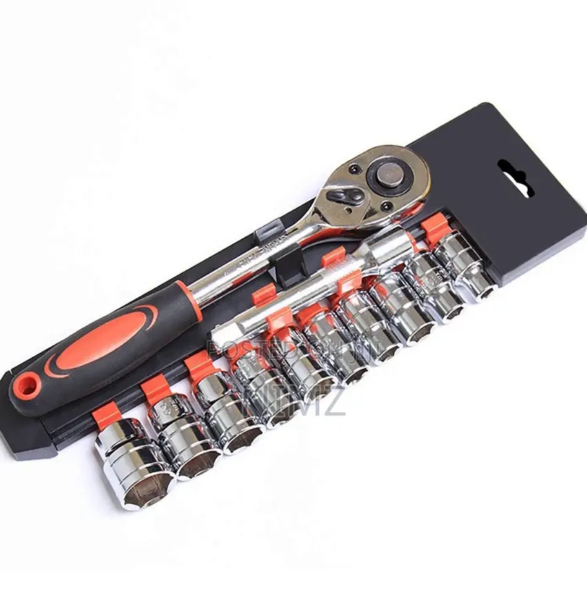 QUALITY 12pcs Ratchet Socket Spanner Set