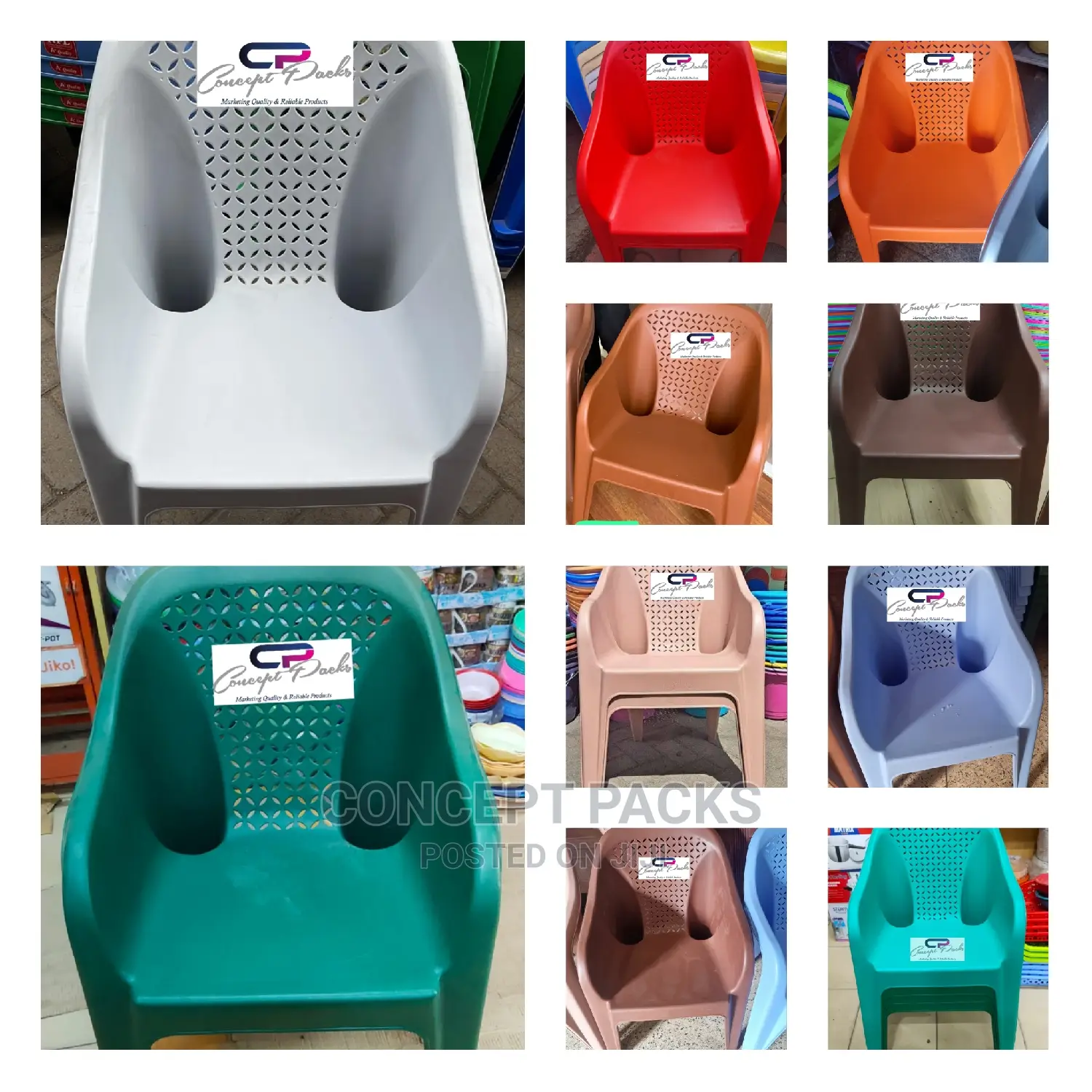 Garden / Resturant/ Balcony/ Home Plastic Chair.