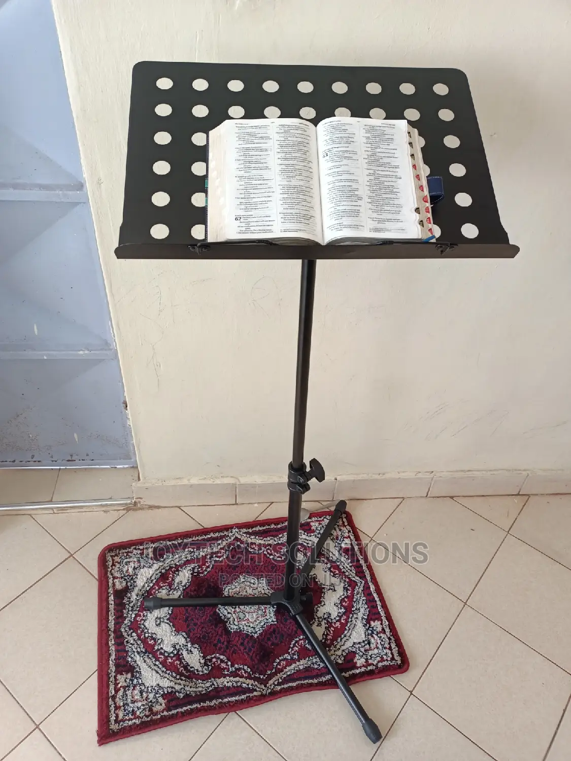 Gospel Portable Pulpit Podium. Adjustable Heights