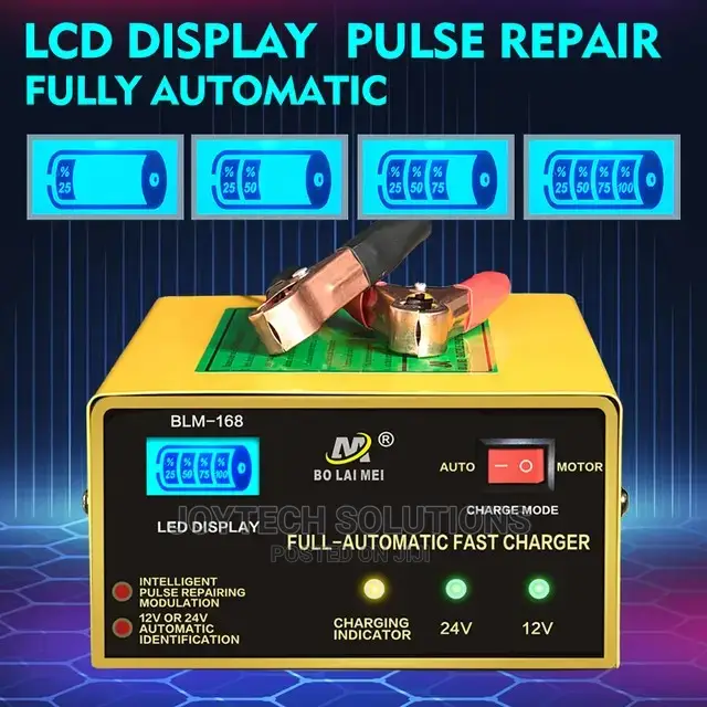 Universal BATTERY CHARGER Microcomputer Battery Charger.
