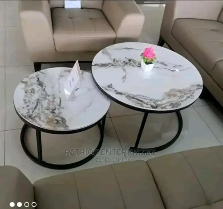 Imported Morden Marble Nesting Coffee Table